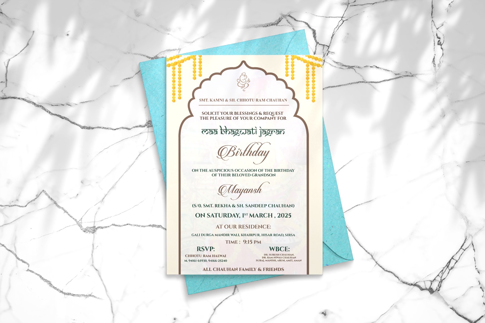 Invitation Card design 31 by Brandingo